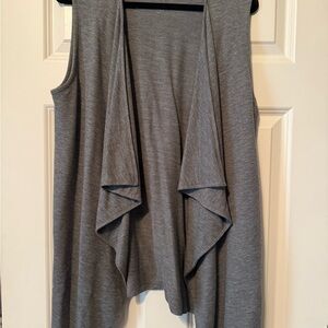 Matilda Jane Charcoal Gray Sleeveless Vest